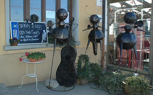 Entrée du restaurant